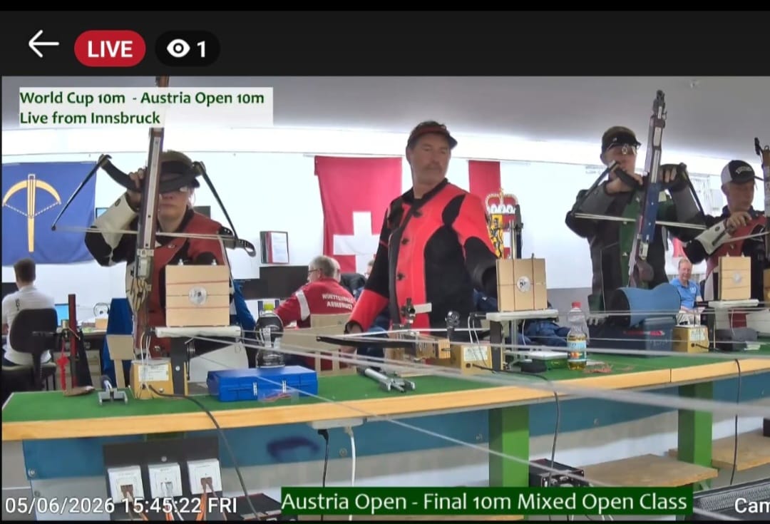 Du betrachtest gerade Bronze, mit der  Armbrust, für Volker Appel beim Austria Open Cup in Innsbruck 2026